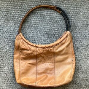 Brown Leather Bag - Thrifted